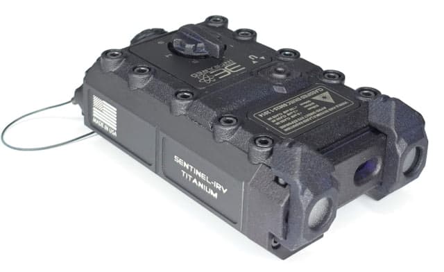 3EIR Sentinel-IRV P Visible Green Laser/ Infrared Laser/ VSCEL Illuminator Black