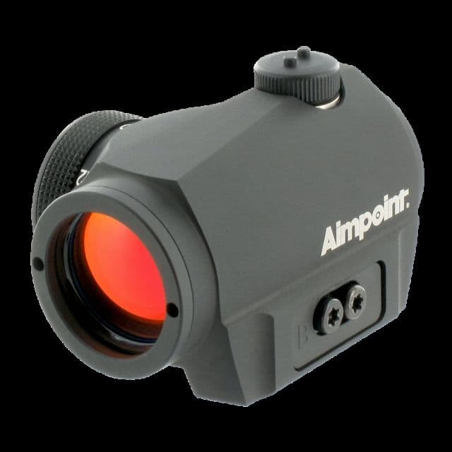 Aimpoint Micro S-1 Red Dot Reflex Sight 6 MOA Dot Reticle Black Semi Matte Anodized