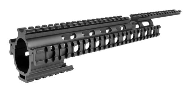 AimSports Ruger  Tactical Quad Rail Black