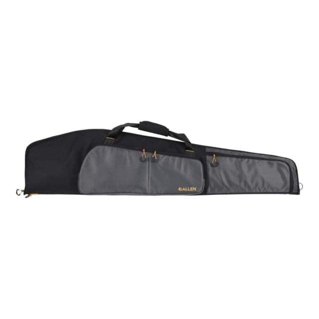 Allen Collins Ripstop Rifle Case w/Lockable Zipper and D-ring 46in Long Foam Padding Black