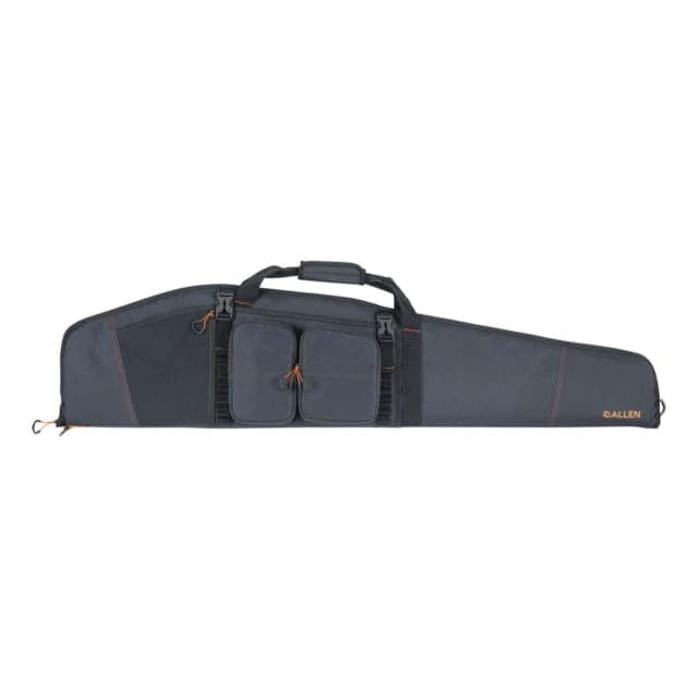 Allen Rampart Gear Fit Rifle Case w/Lockable Zipper and D-ring 46in Long Print Logo Foam Padded Adjustable Strap Zipper Flap Pockets Padded Handles