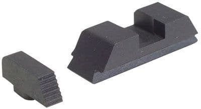 Ameriglo DEFOOR Tactical Sets for Glock 17192223242627333435373839 Gen 1-4 Serrated Front Flat Rear