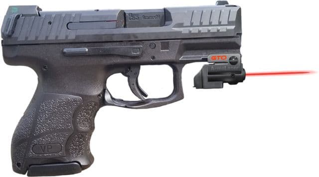 ArmaLaser GTO/FLX Finger Touch Red Laser Sight for H&K VP9SK Black