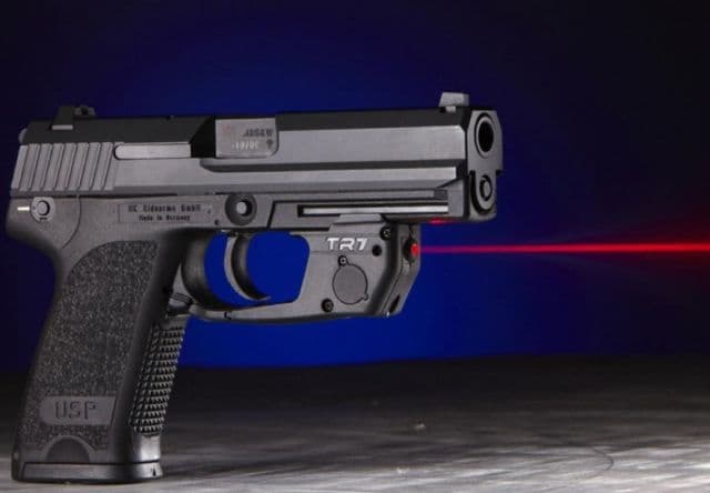 ArmaLaser Red Laser Sight for H&K USP Full Size Black