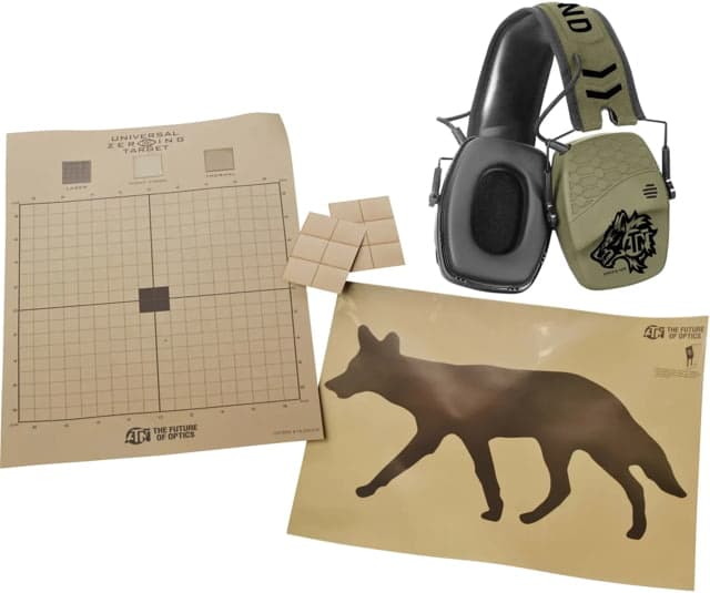 ATN X-Sound Hearing Protector & Thermal Target