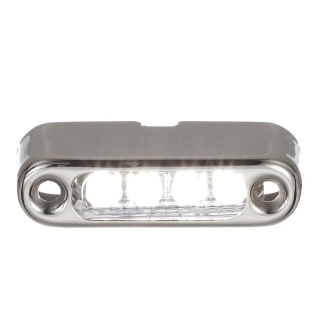 Attwood Marine LED Micro Light w/Stainless Steel Bezel / Vertical Mount White