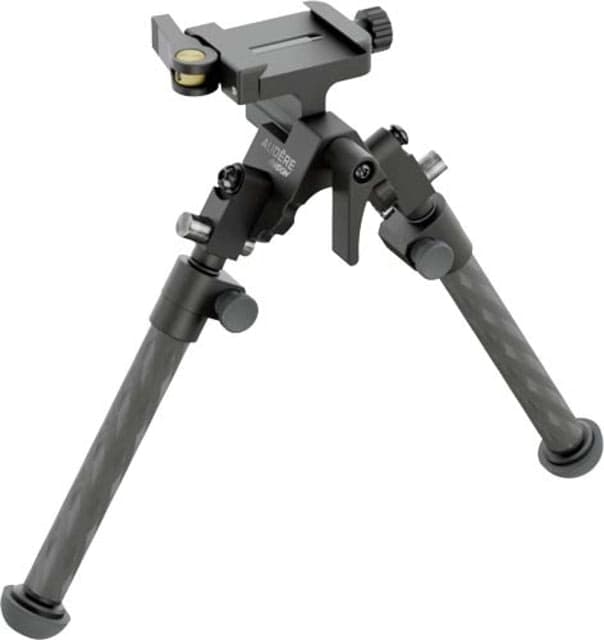 Audere Shadow Bipod 10 Oz. Arca Rail Mount Carbon Fiber