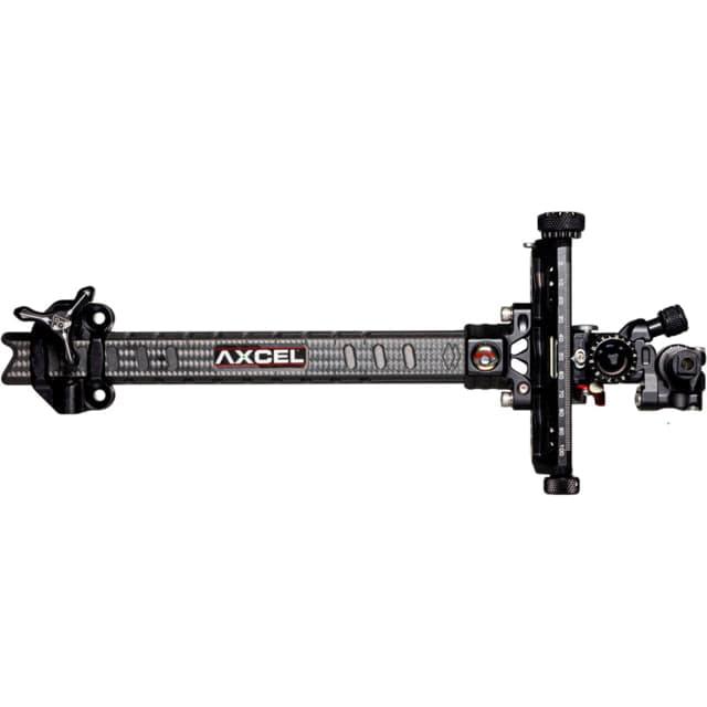 Axcel Achieve XP Pro Carbon Bar Compound Bow Sight Right Hand Black 9in