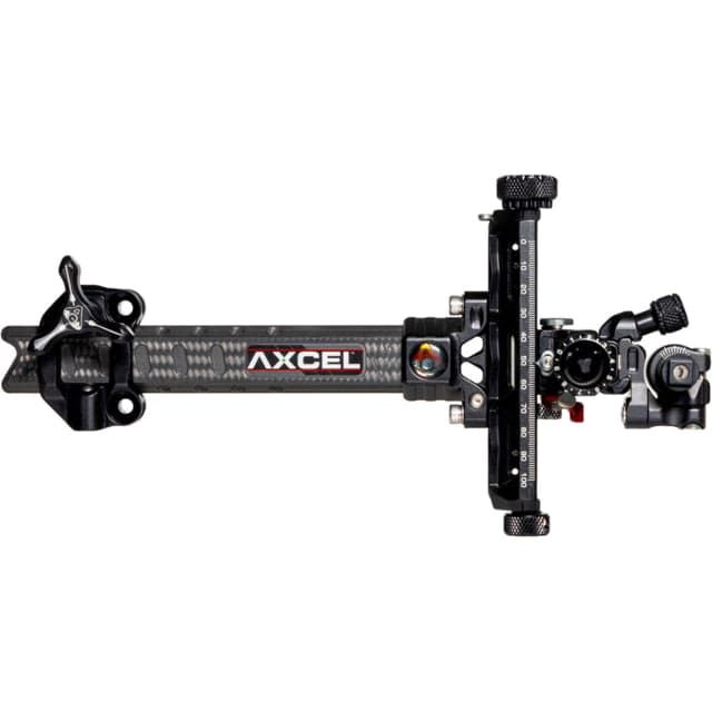 Axcel Achieve XP Pro Carbon Bar Compound Bow Sight Right Hand Black 6in