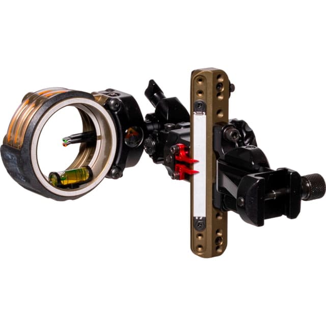 Axcel LANDSLYDE Picatinny Slider Sight Tac. BH AccuStat II Micro 2 Pin Bow Sights .019 Black