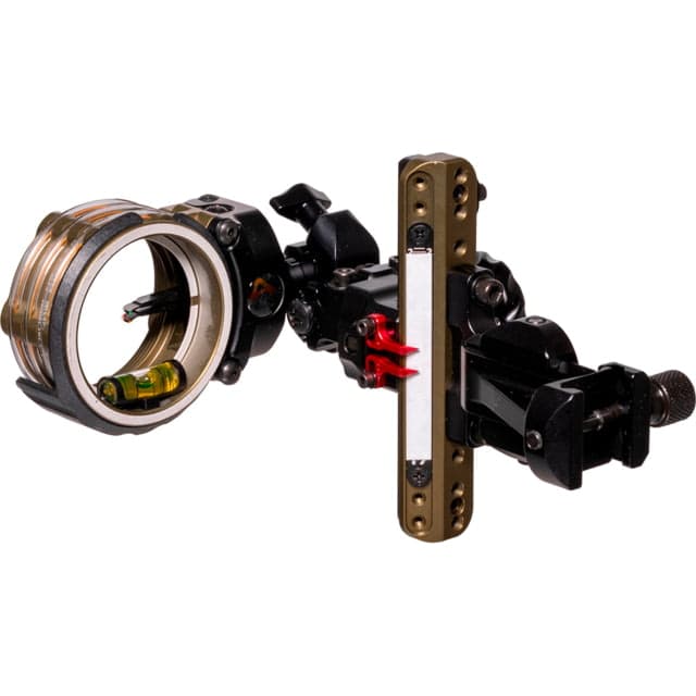 Axcel LANDSLYDE Picatinny Slider Sight Tac. BH AccuStat II Micro 2 Pin Bow Sights .010 Black