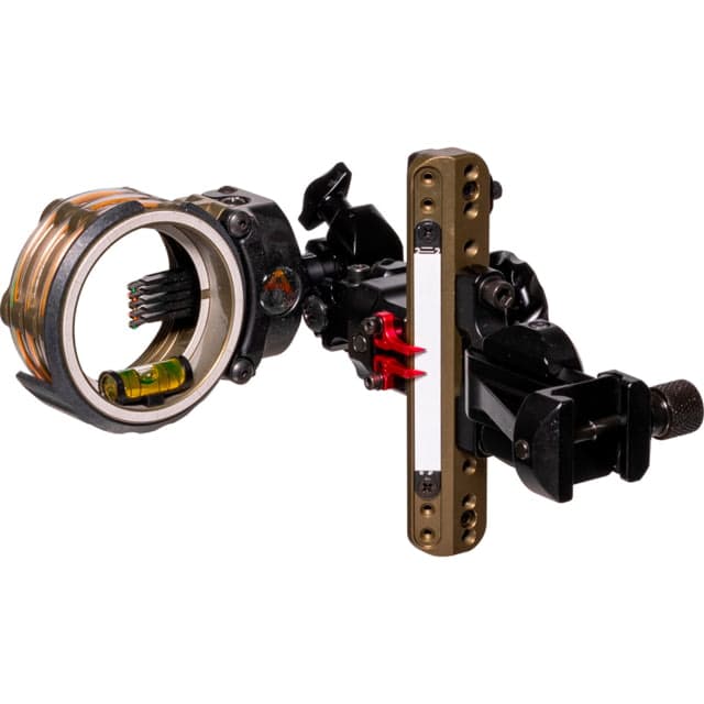 Axcel LANDSLYDE Picatinny Slider Sight Tac. BH AccuStat II Micro 5 Pin Bow Sights .010 Black
