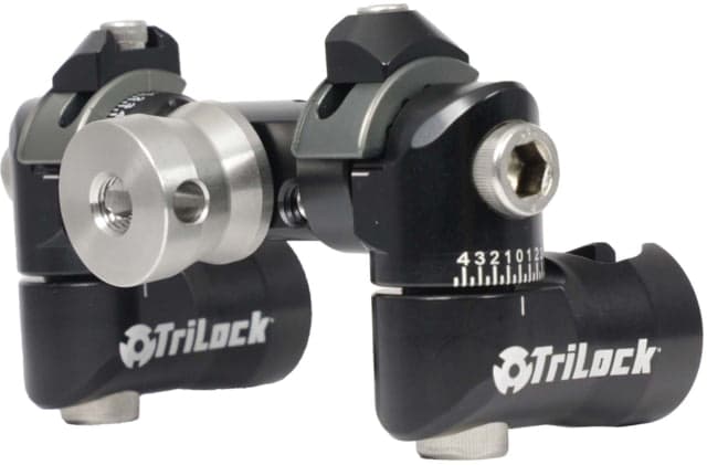 Axcel TriLock Adjustable V-Bar Mount Black