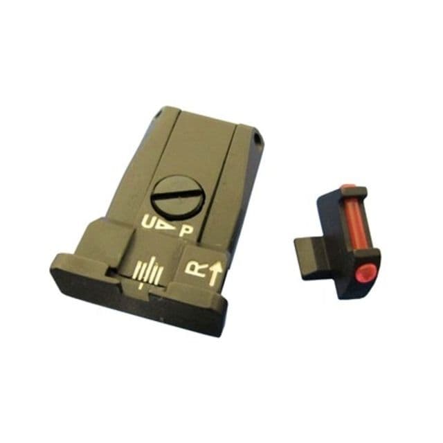 Beretta Adjustable Fiber Optic Pistol Sight Kit 92A1/96A1 Black