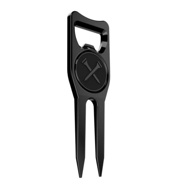 Blue Tees Golf Divot Repair Tool Black