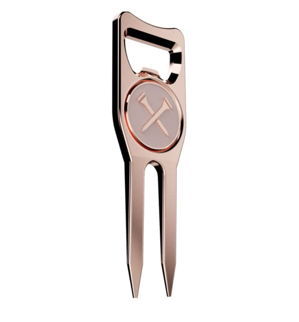 Blue Tees Golf Divot Repair Tool Rose