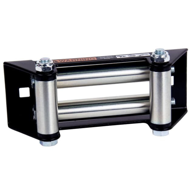 Bulldog Winch Roller Fairlead 151mm Mount Black