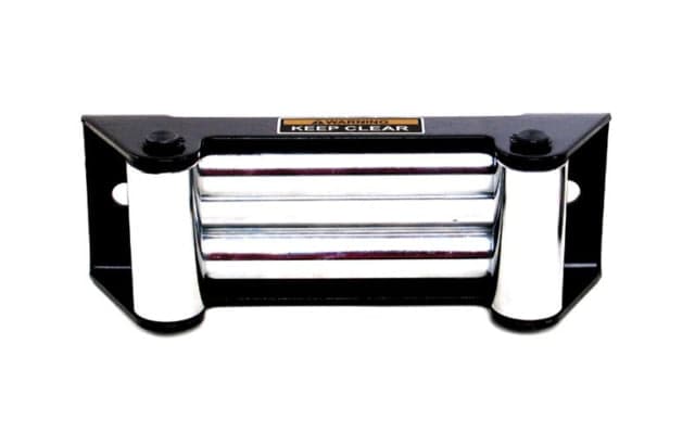 Bulldog Winch Roller Fairlead 8in Mount Black