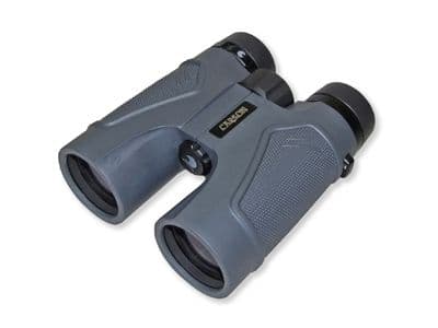 Carson 3D 10x42mm Full Size Waterproof Roof Prism Birding Binocular Matte Gray