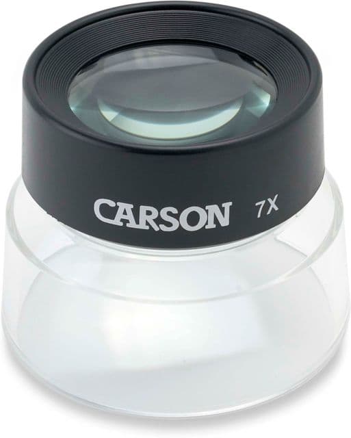 Carson LumiLoupe 7x Stand Magnifier