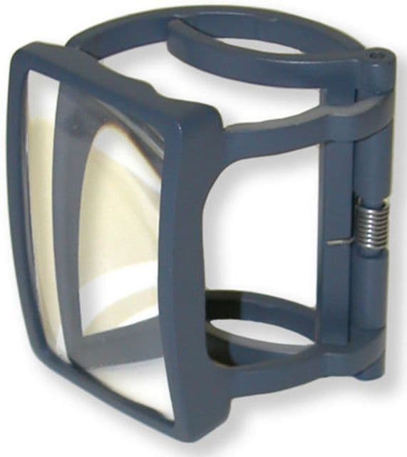 Carson MagRX Clip-On 2.5x Medicine Bottle Magnifier