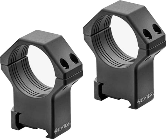 Contessa Light Picatinny Rings Black 34mm 19mm