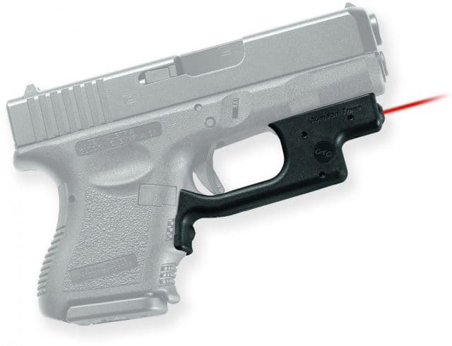 Crimson Trace Laserguard Sight Black - Compact For Glock 19/23/25 and Similar