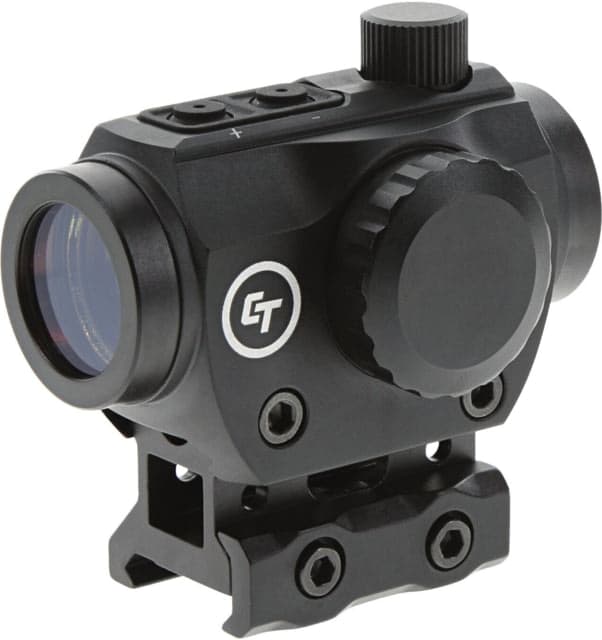 Crimson Trace CTS25 Red Dot Sight 1x4 MOA Dot Reticle Removable Riser