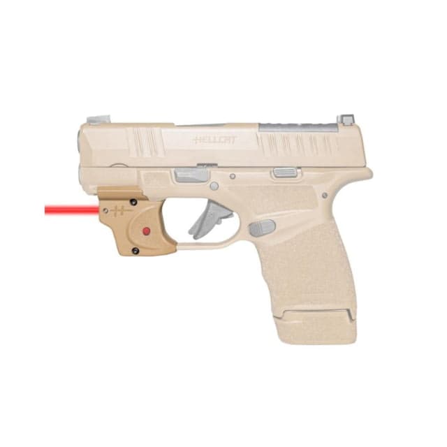 Viridian Weapon Technologies Viridian E Series Red Laser Sight for Springfield Hellcat FDE Retail Box 9842032F VL