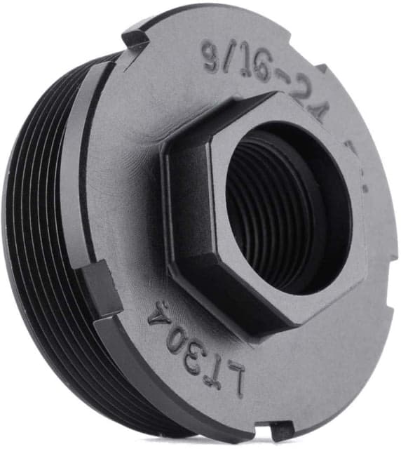 Dead Air Armament Hub Fixed Mount Muzzle Device 5/8-24 SIG Taper Thread Black