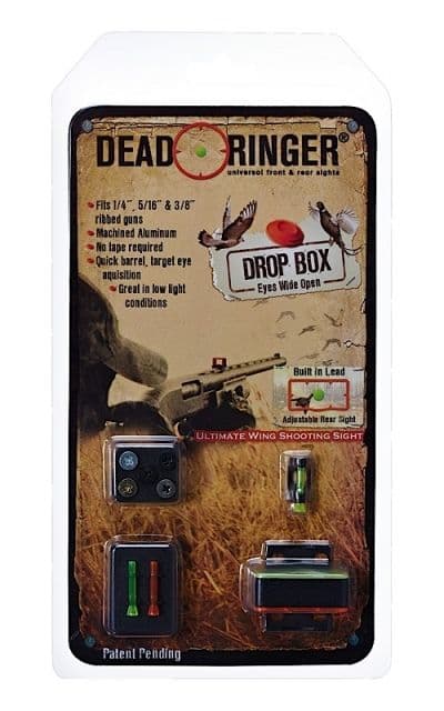 Dead Ringer  Drop Box Lexan Orange/Green Alum Black