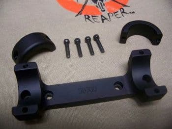 DNZ Products Game Reaper Scope Mount - Winchester Model 70 WSSM Action Low Ring 1 in Tube Black Matte
