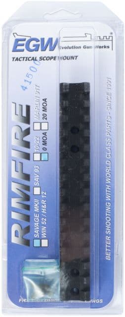 Evolution Gun Works Picatinny Rail Scope Mount Savage Mark Ii 1-3/8in Ejection Port 0 Moa