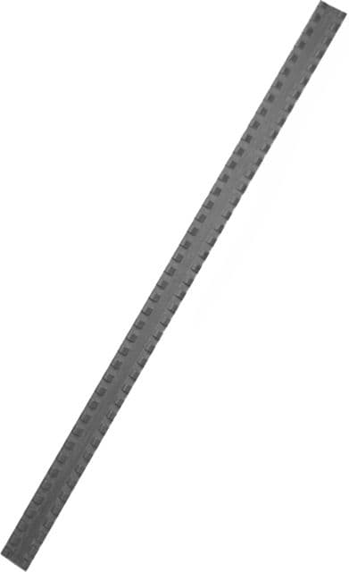 Evolution Gun Works Picatinny Scope Mount Long Extrusion W/Slots .650in 16in Black