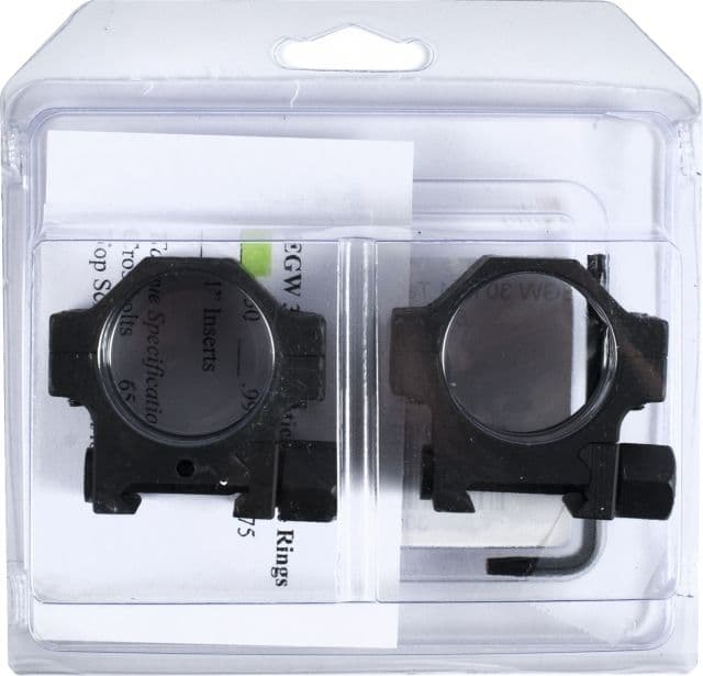 Evolution Gun Works Hd Tactical Aluminum Rings 30mm Diam .850in. High