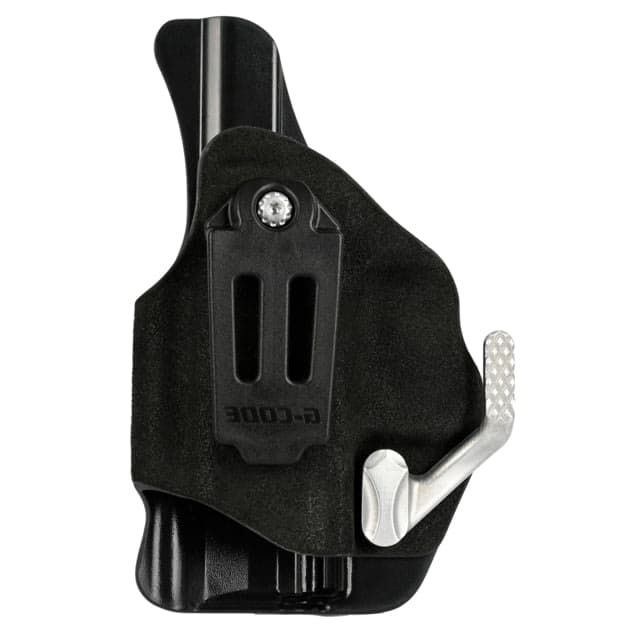 G-Code Phenom Commando Kydex Iwb Holster Fits Glock 43x With Rail Left Hand Black