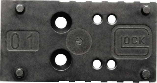 Glock Mos Adapter Plate 01 Mount Set Docter Black