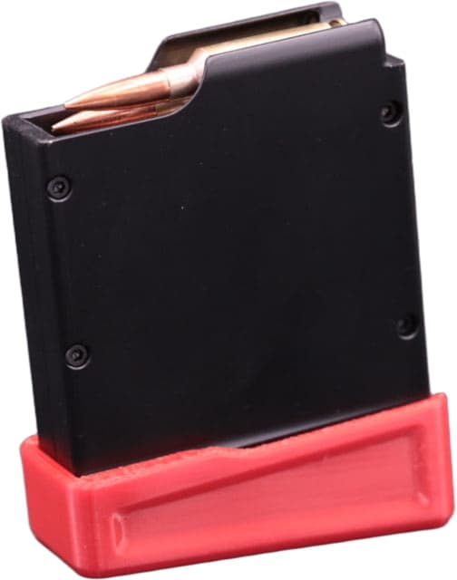 Gray Ops Cnc Aw Magazine Base Pad Red