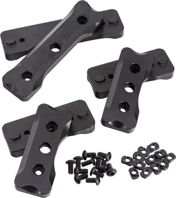 Gray Ops Cnc M-Lok Weight Kit - All Hardware Black