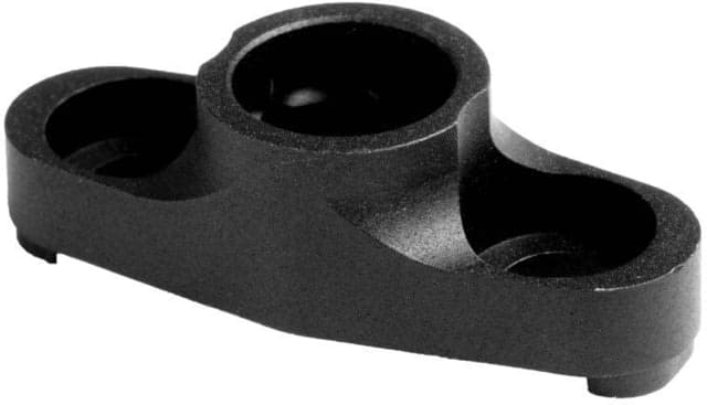 Grovtec Us Flanged Push Button Base Non Rotating M-Lok Black