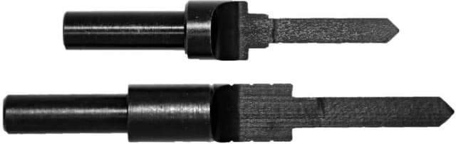 GrovTec US Step Drill Set for Drilling into Stock to Mount Studs 2 Piece Black