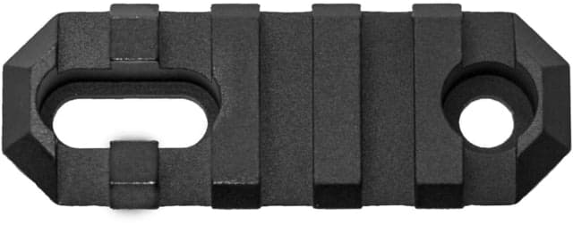 Grovtec Us Stock Ar Picatinny Rail 2.2in 5 Slot Black