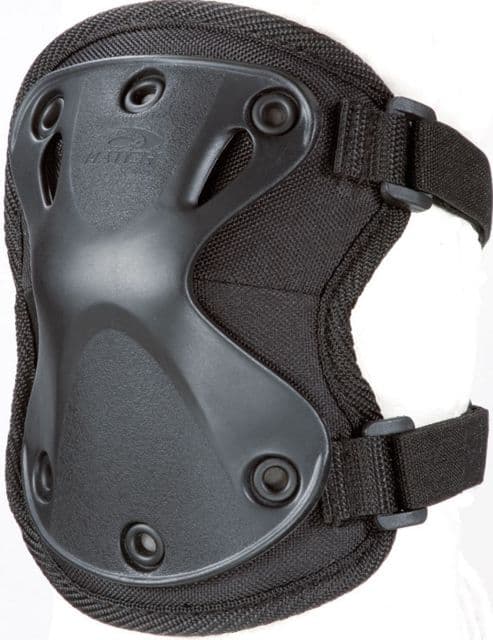 Hatch XTAK X-Shaped Thermal Plastic Urethane Shell Elbow Pads Black