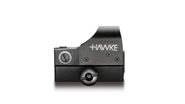 Hawke Sport Optics 1x25 Reflex Red Dot Sight Auto Brightness 5 MOA Black