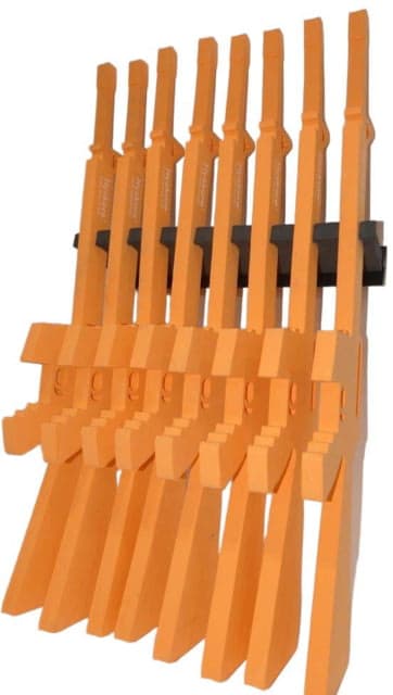 Hyskore Wall Mount Rifle Rack Black
