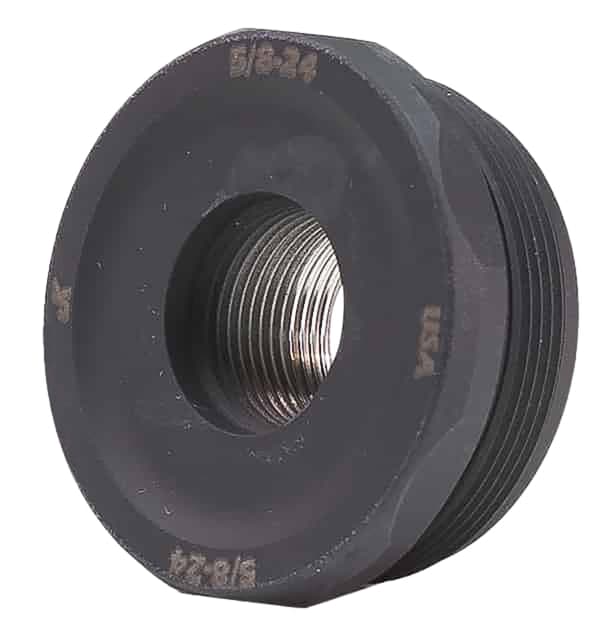 JK Armament J155HD Muzzle Device Suppressor Parts Thread Mount 5/8x24 Armor Black C-192 Cerakote