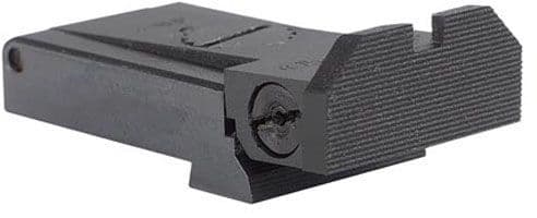 Kensight Certain Glock Adjustable Sight Fully Serrated Beveled Blade Black