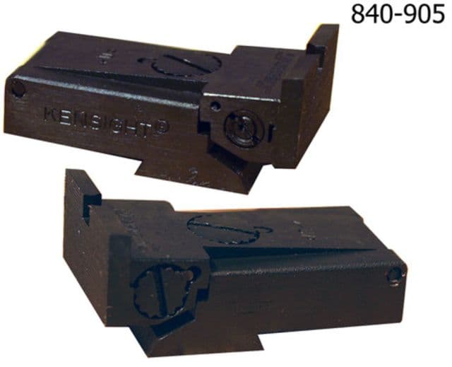 Kensight Ruger Mark II & MKIII & MKIV Adjustable Target 1911 Rear Sight Standart Black