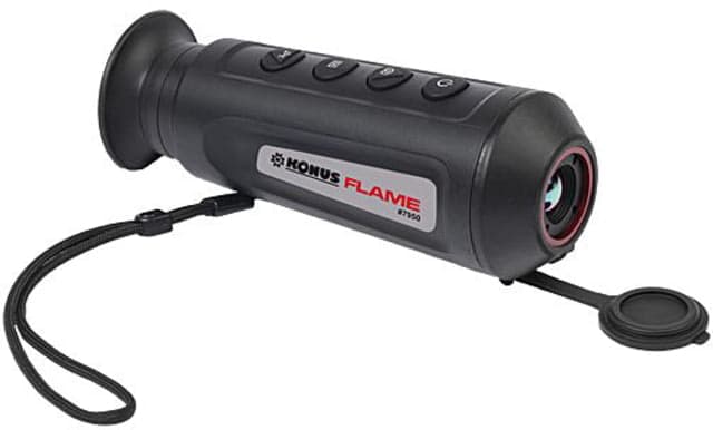 Konus Flame 0.6x-2.4x Handheld Thermal Monocular Camera Black