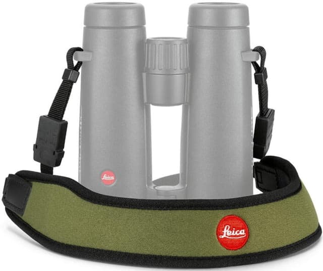 Leica Neoprene Binocular Strap Olive Green